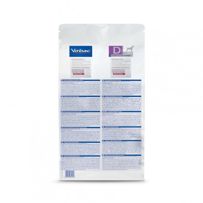VIRBAC VETERINARY HPM Diététique Dermatology support