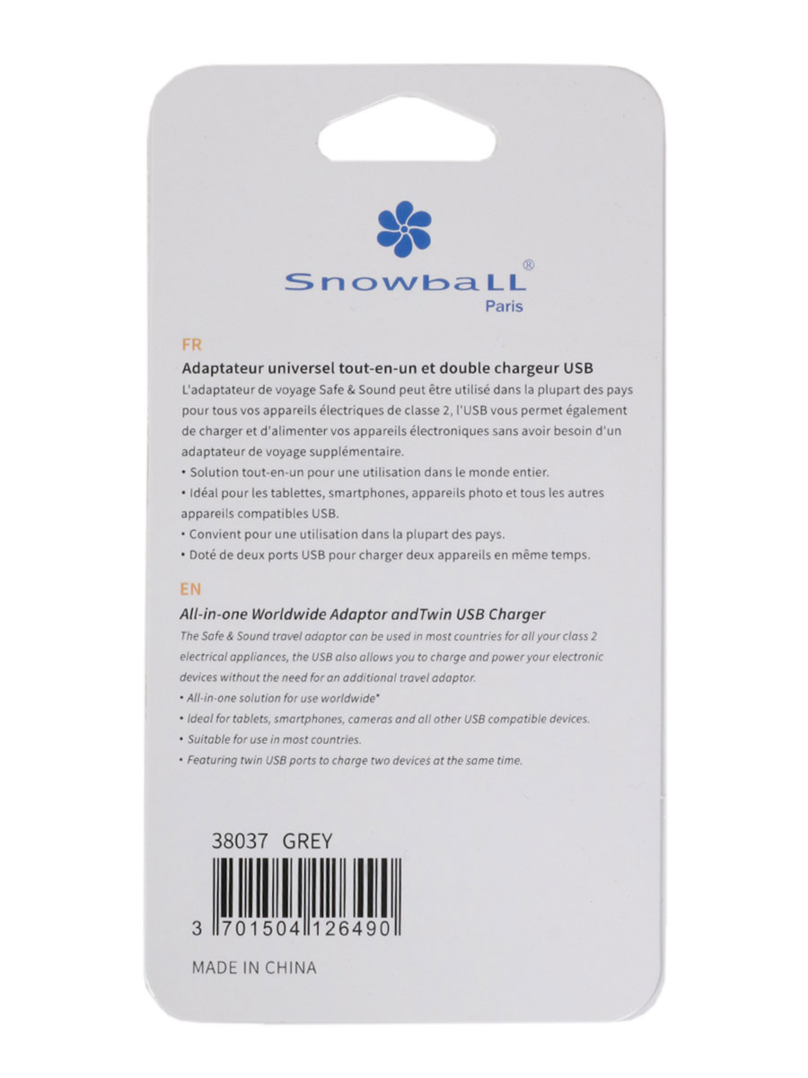 Adaptateur USB Àlectrique universel Snowball