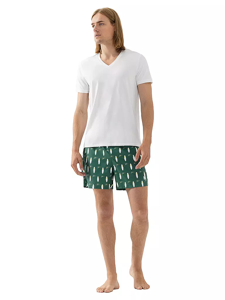 MEY Pyjamashirt weiss