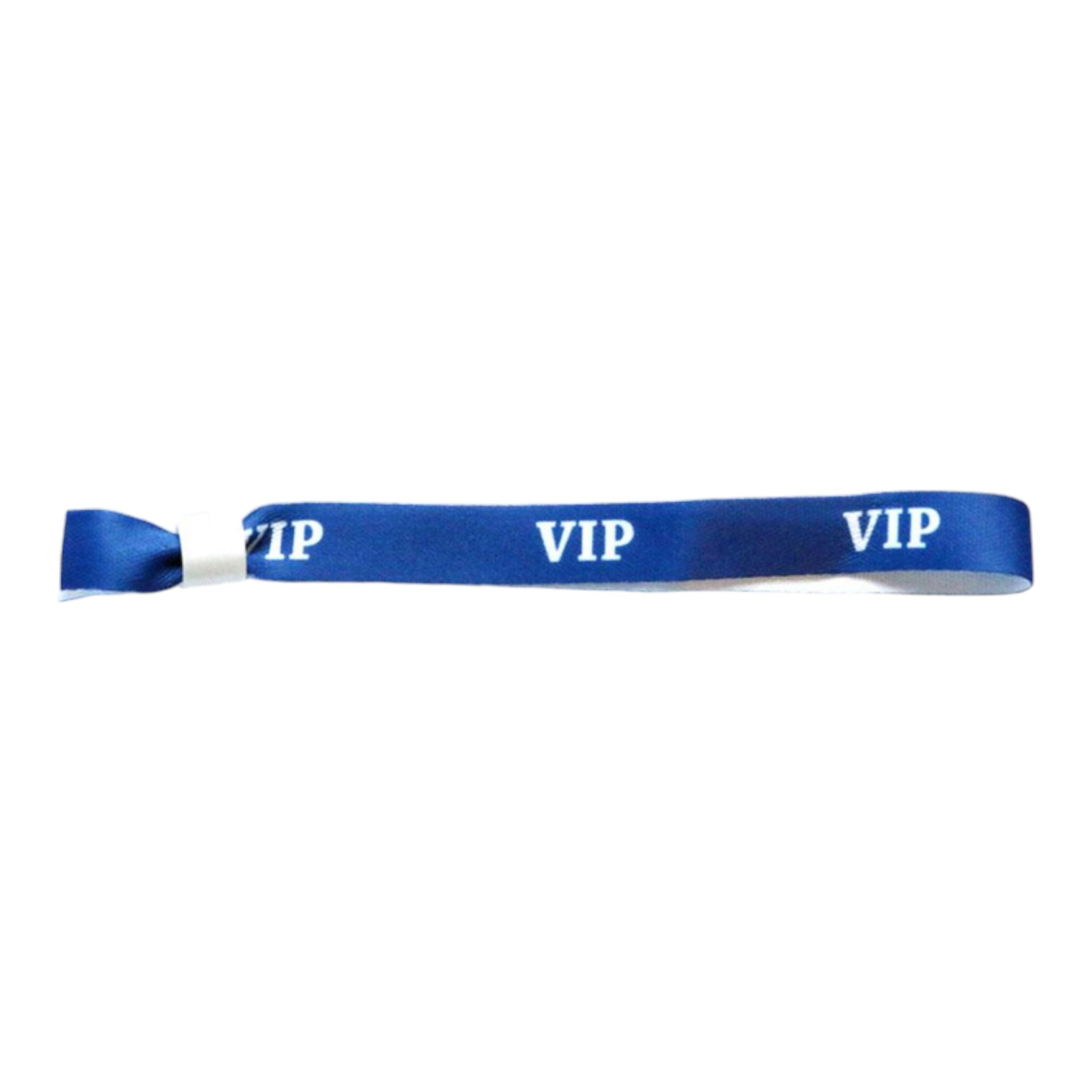 (50er Set) Stoff Party Einlass Armband Verstellbares VIP Eintritts Band Festival Kontrollband mit Slidelockverschluss - Blau