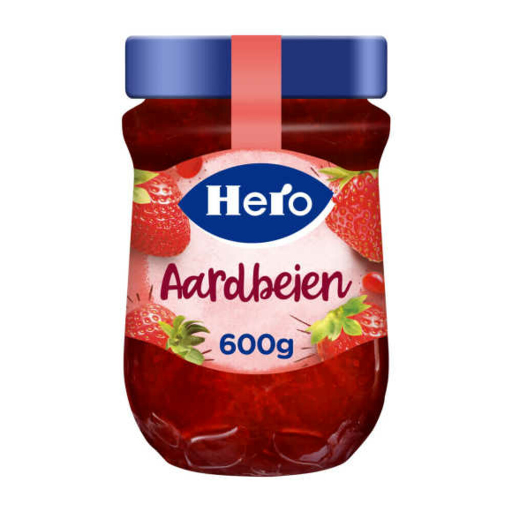 Hero Jam Aardbeien600 gr