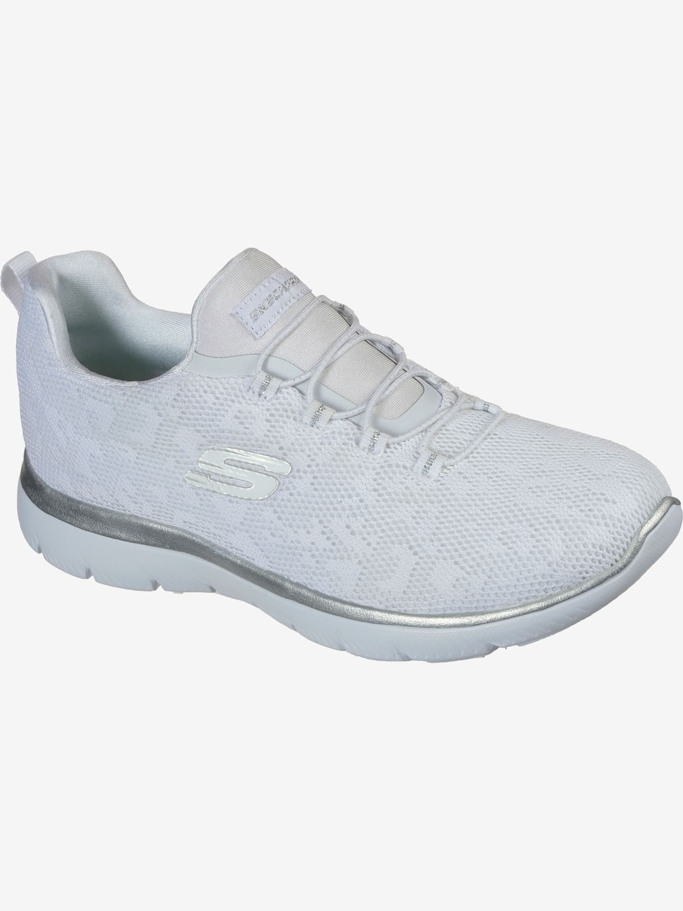 Sneakers slip on élastique facile à enfiler