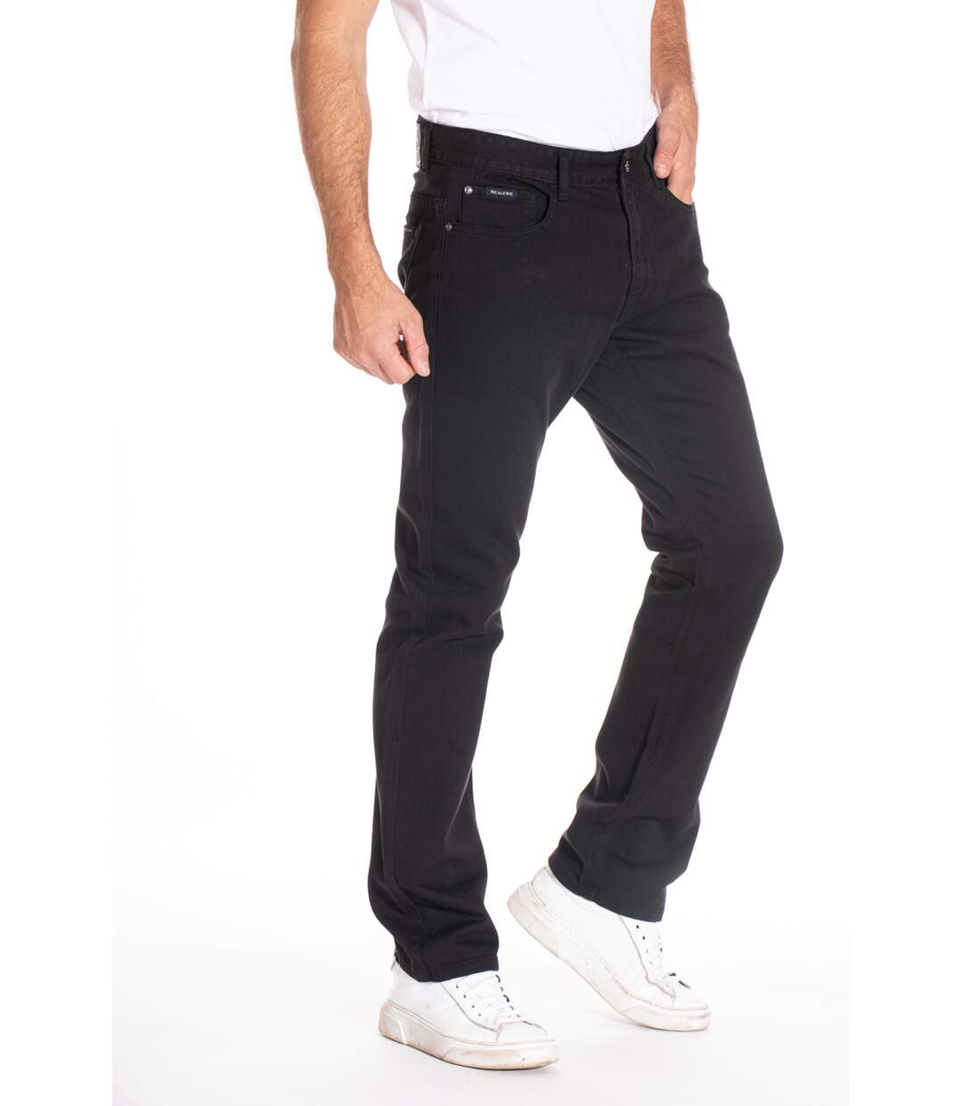 Jeans coupe droite RL70 coton WALKER NOIR