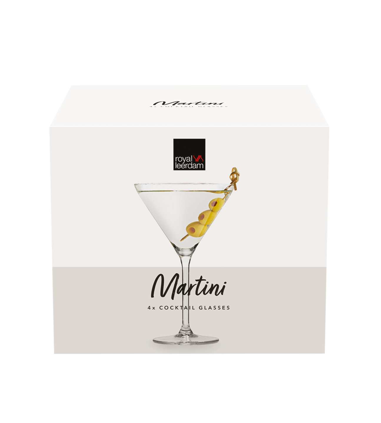 Royal Leerdam Cocktailglas - 26cl - 18cm - 4 stuks