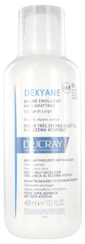 Ducray — Baume Émollient Anti-grattage — Crème pour peaux très sèches et atopique — Dexyane 400ml