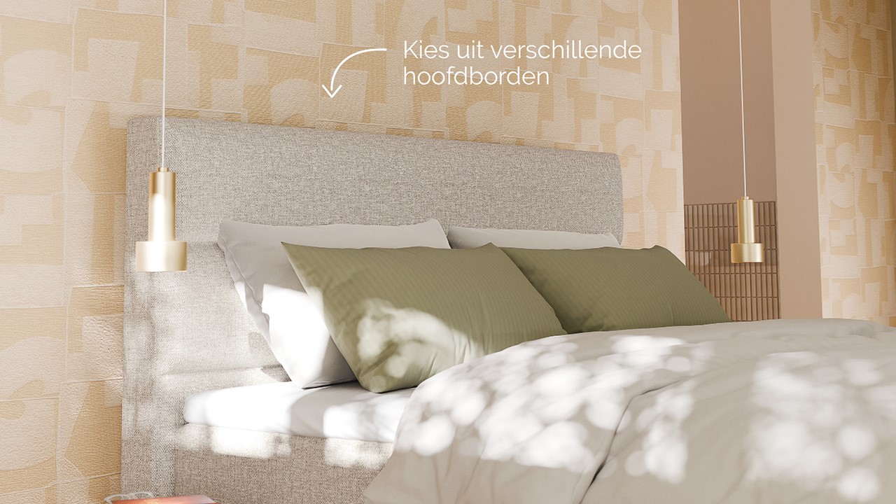 Boxspring Mica - Bold touch pale