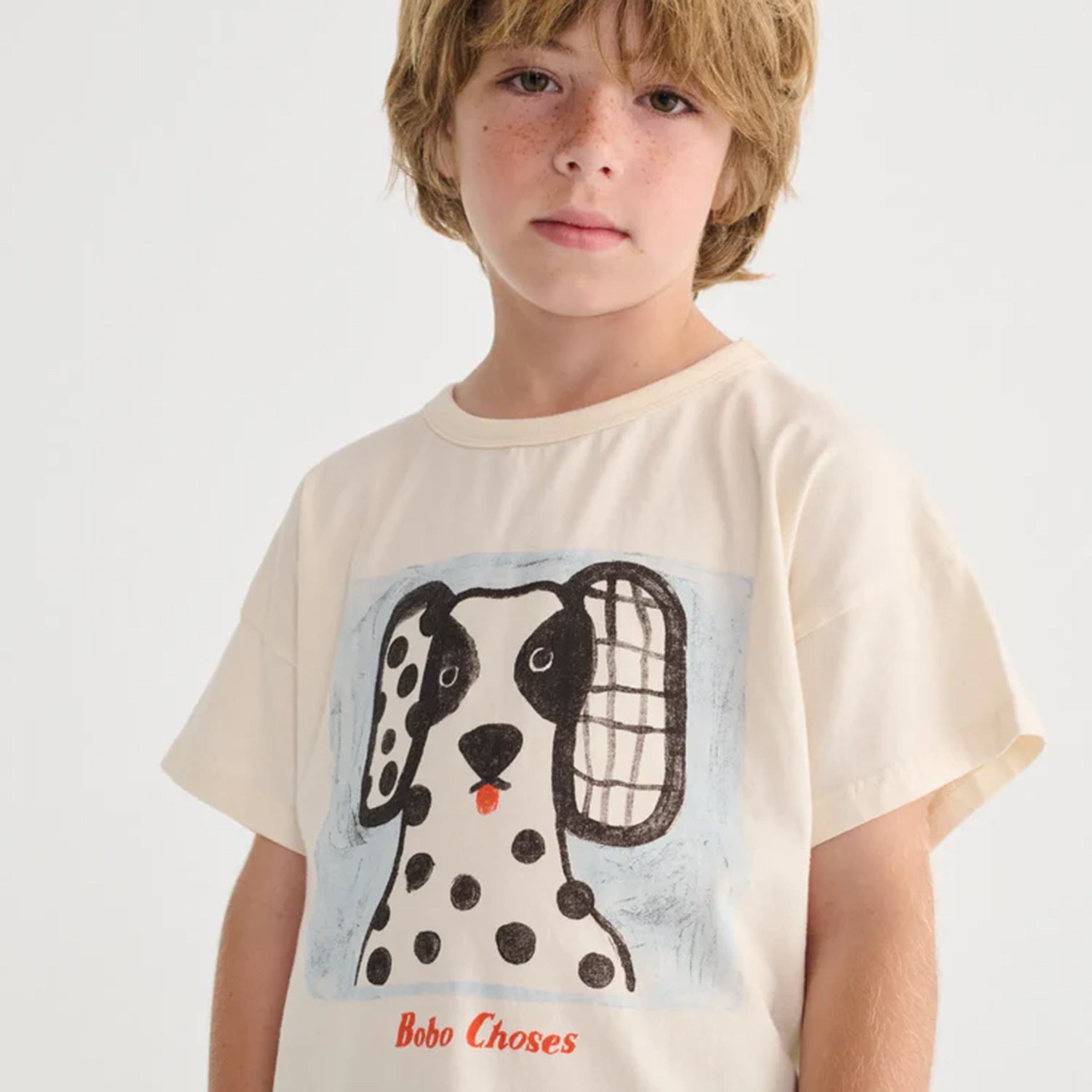 T-Shirt Van Dog White