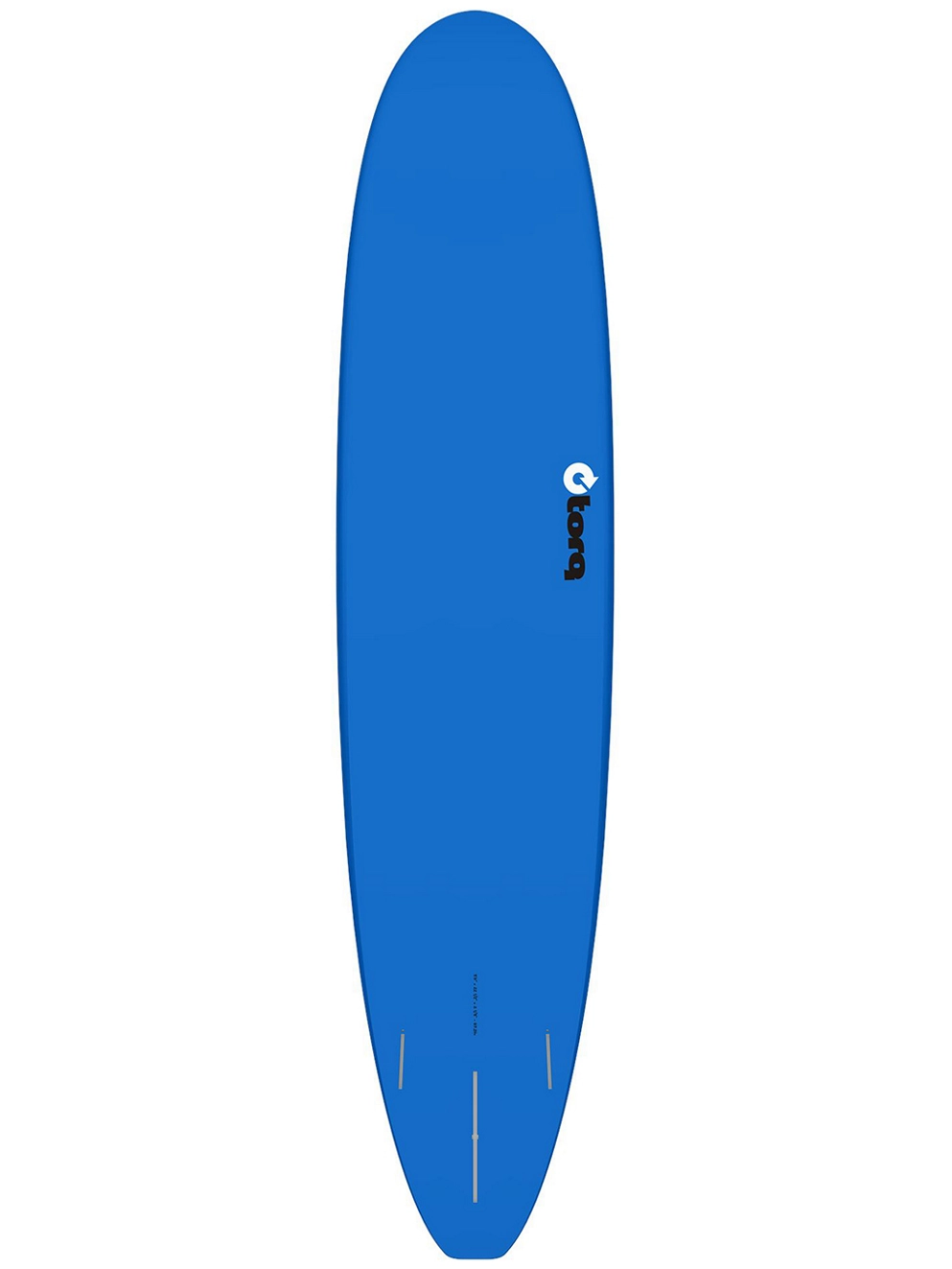 Torq Epoxy Tet Longboard Pinlines 8'6 Surfboard blue