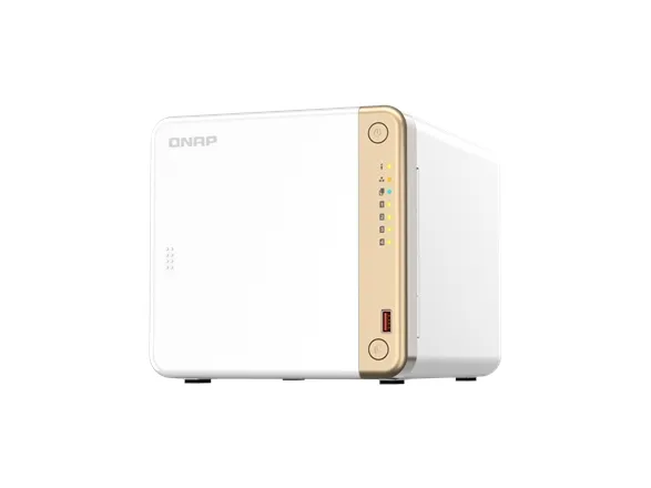 QNAP TS-462 - NAS-server - 4 bays - SATA 6Gb/s - RAID 0, 1, 5, 6, 10, JBOD - RAM 4 GB - 2.5 Gigabit Ethernet - iSCSI support