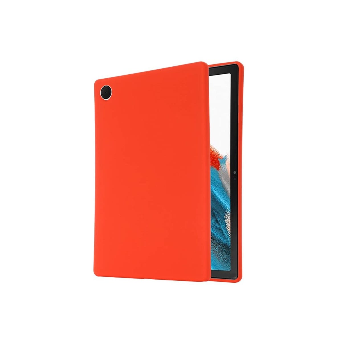 Liquid silikondeksel Samsung Galaxy Tab A8 10.5 (2021) - China Red
