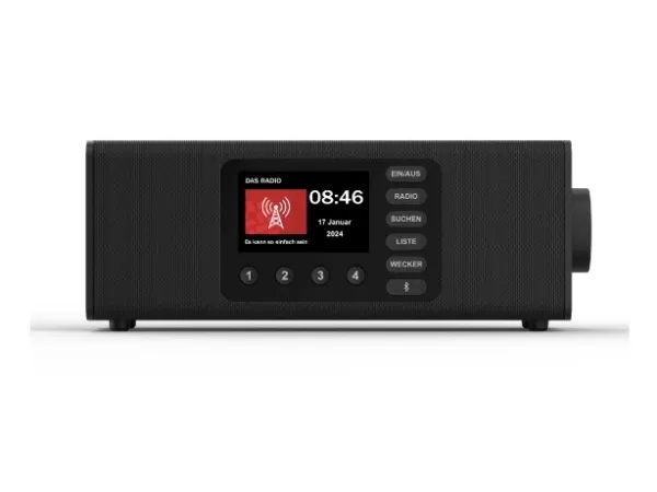 Hama DR2002BT, Personlig, Digital, DAB, DAB , FM, 10 W, TFT, 10,9 cm (4,3