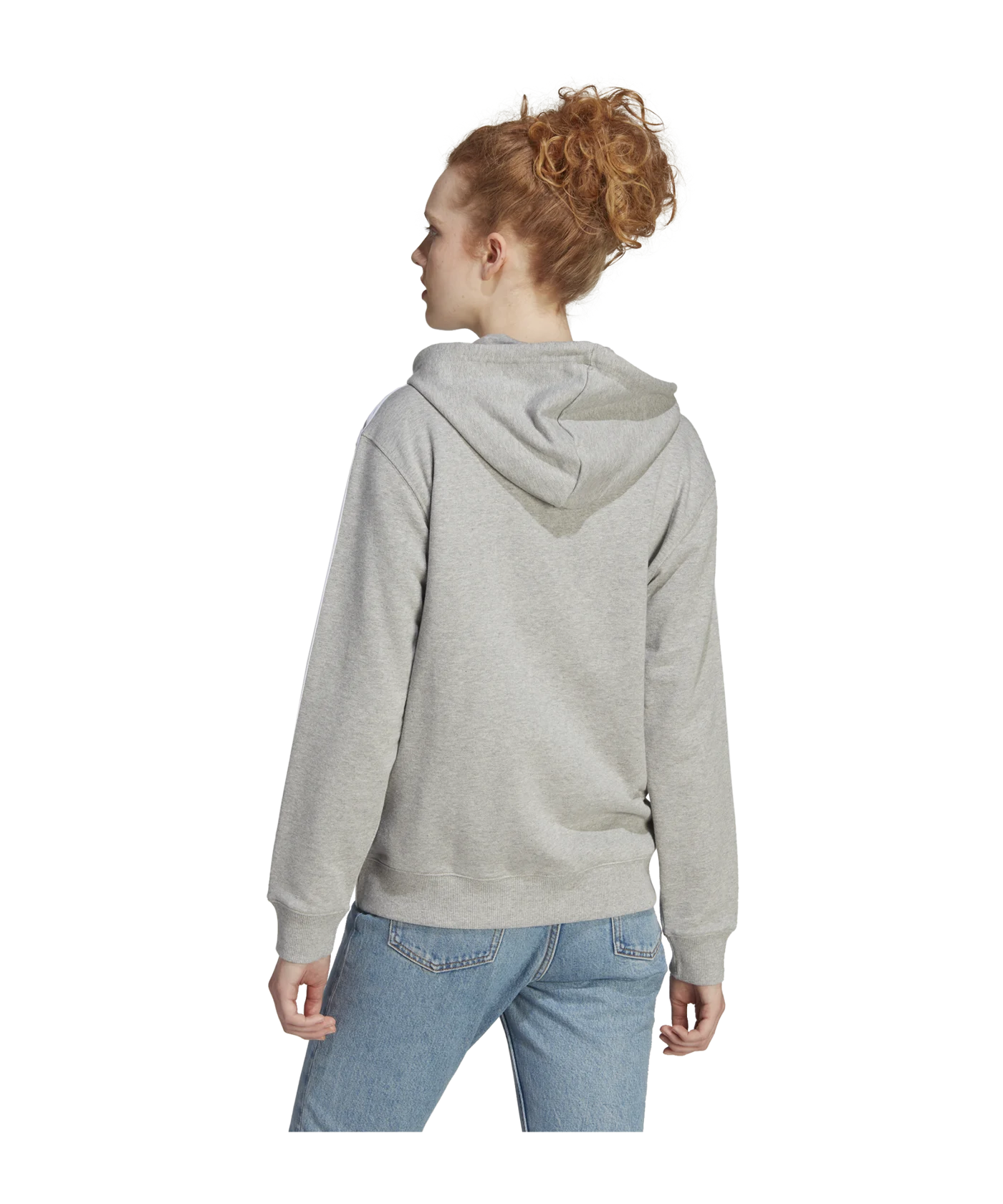 adidas Essentials FT Jacke Damen Grau
