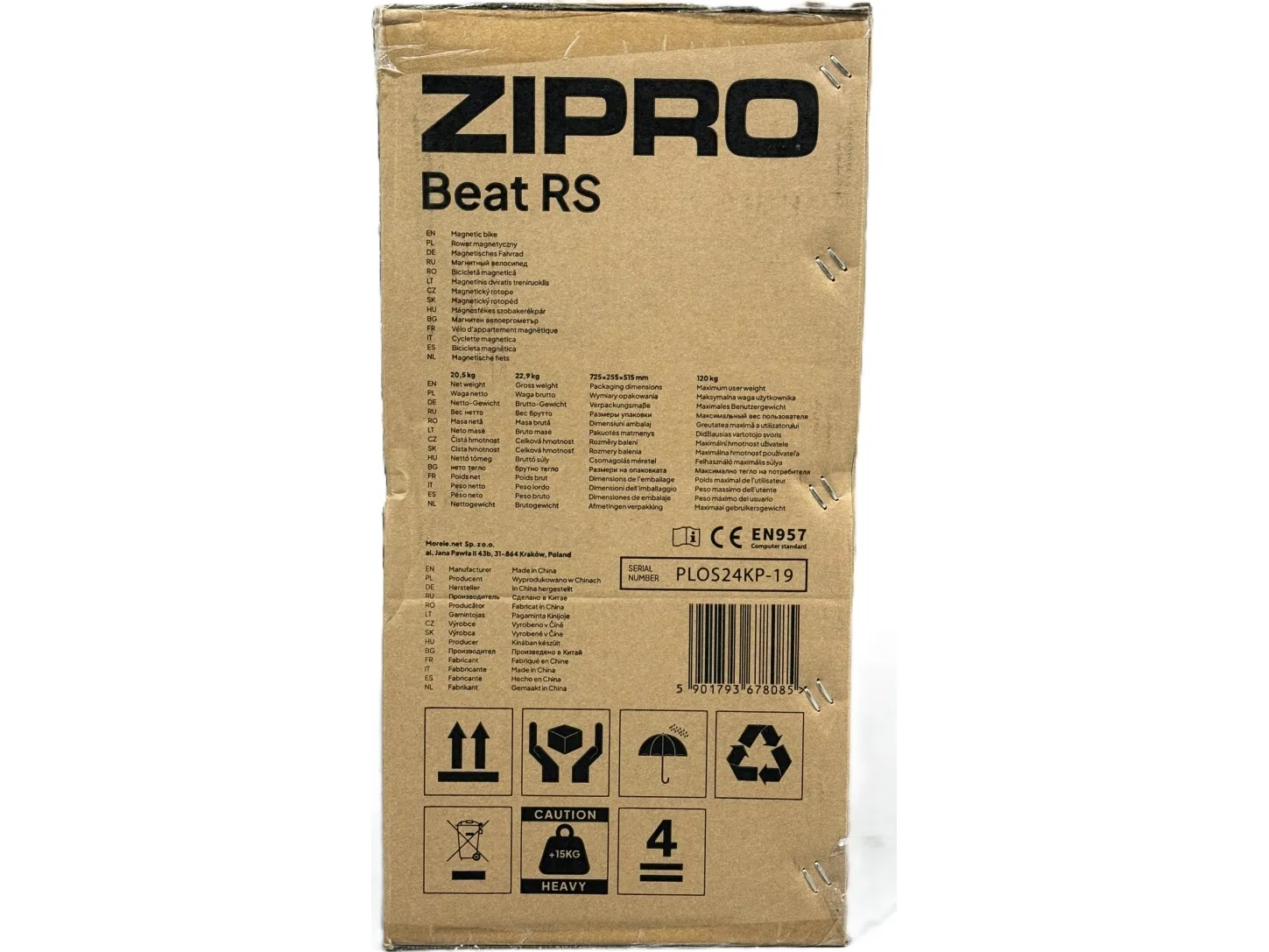 Zipro Beat RS magnetisk cykeltræner