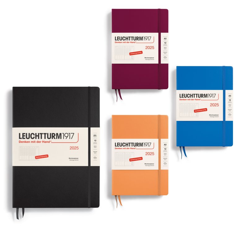 Leuchtturm Wochenkalender 12 Monate Wochenplaner
