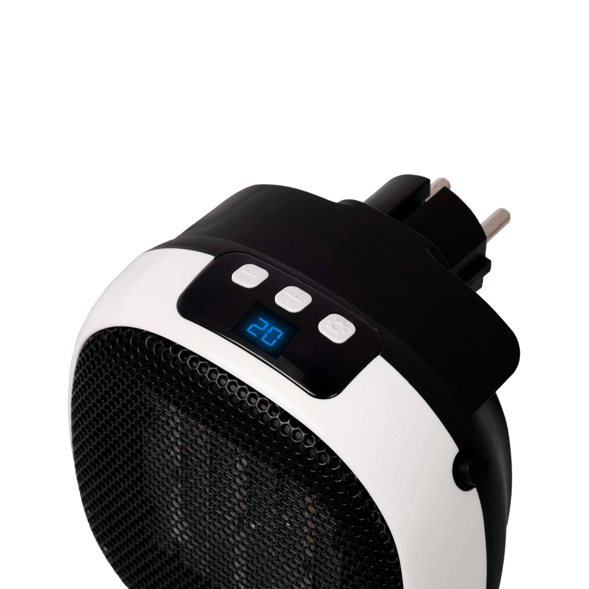 Heat Plug-in 700 Steckdosen-Heizlüfter mit PTC Keramik-Heizelement