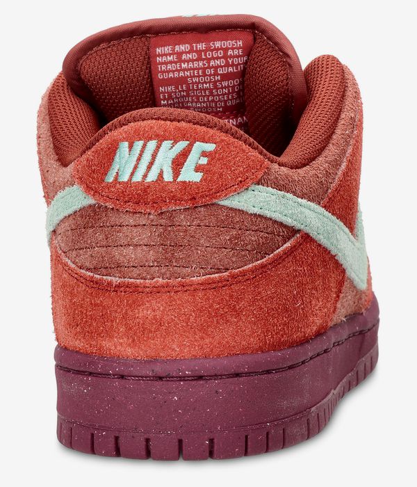 Nike SB Dunk Low Pro Premium Schuh (mystic red emerald rise)