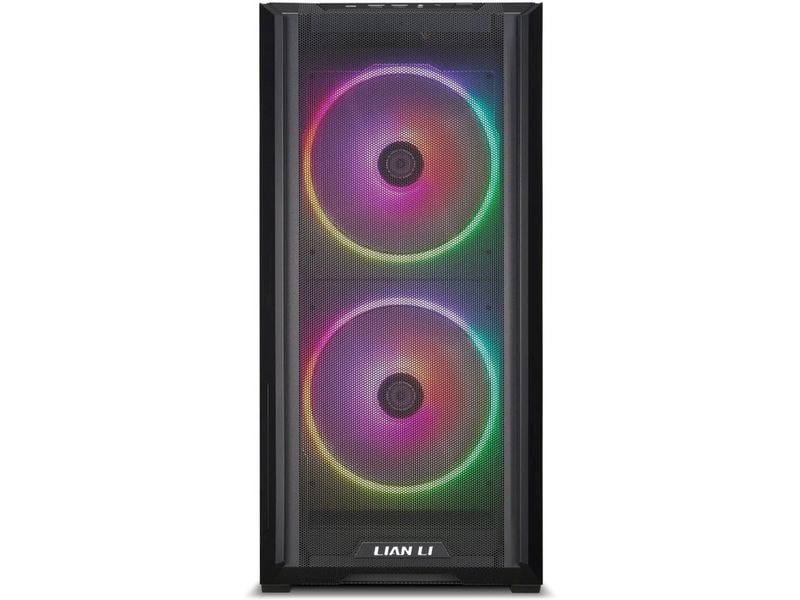 Lian Li PC-Gehäuse Lancool 216 RGB Schwarz Mid-Tower-Gehäuse mit umfangreicher Kabelmanagement-Lösung