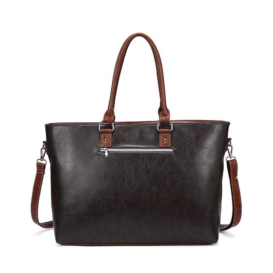 NoiNoi Rainbow Shopper/ Laptop bag Pink Multicolor