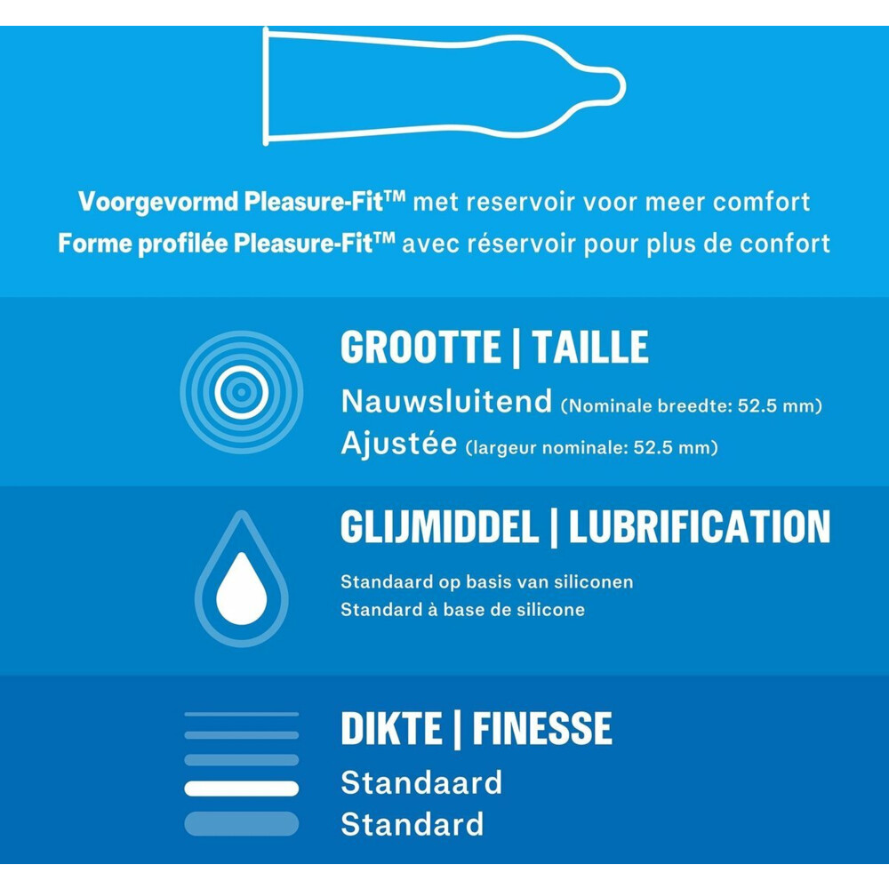 Durex - Love Condoooms 6 stuks & Thin Feel Condooms 10 stuks - Pakket