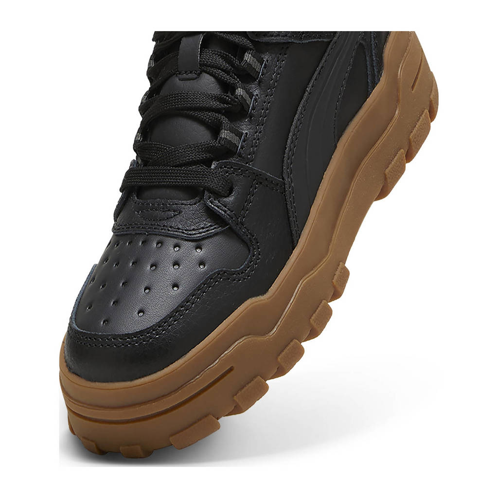 Puma Rebound Abruptsneakers zwart/grijs/gum