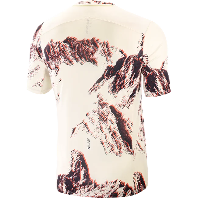S/LAB SALOMON ULTRA PRINT  Kurzarmshirt Herren VANILLAICE/Print