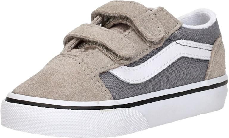 Vans Old Skool V 2-tone Sneakers grijs Textiel