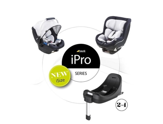 HAUCK - Adaptateur siège auto Embase pour siege auto ipro base black