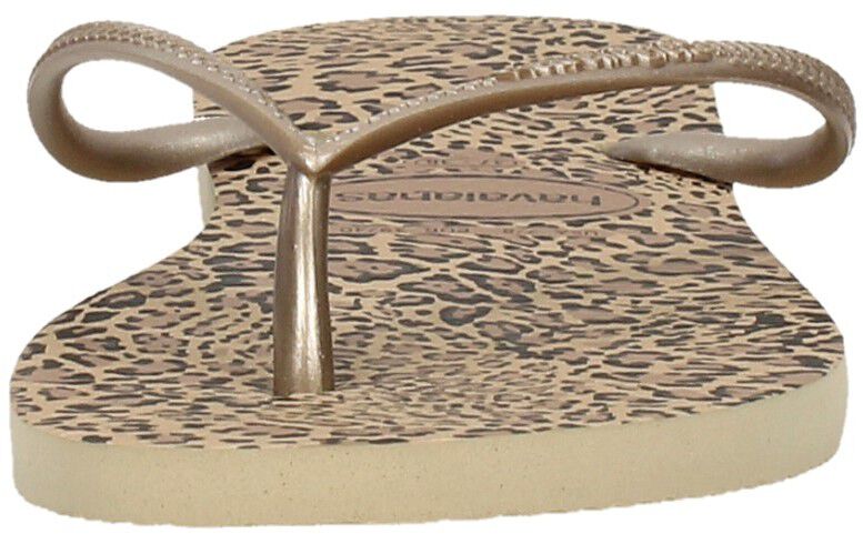 Havaianas Slim Animals goudkleur