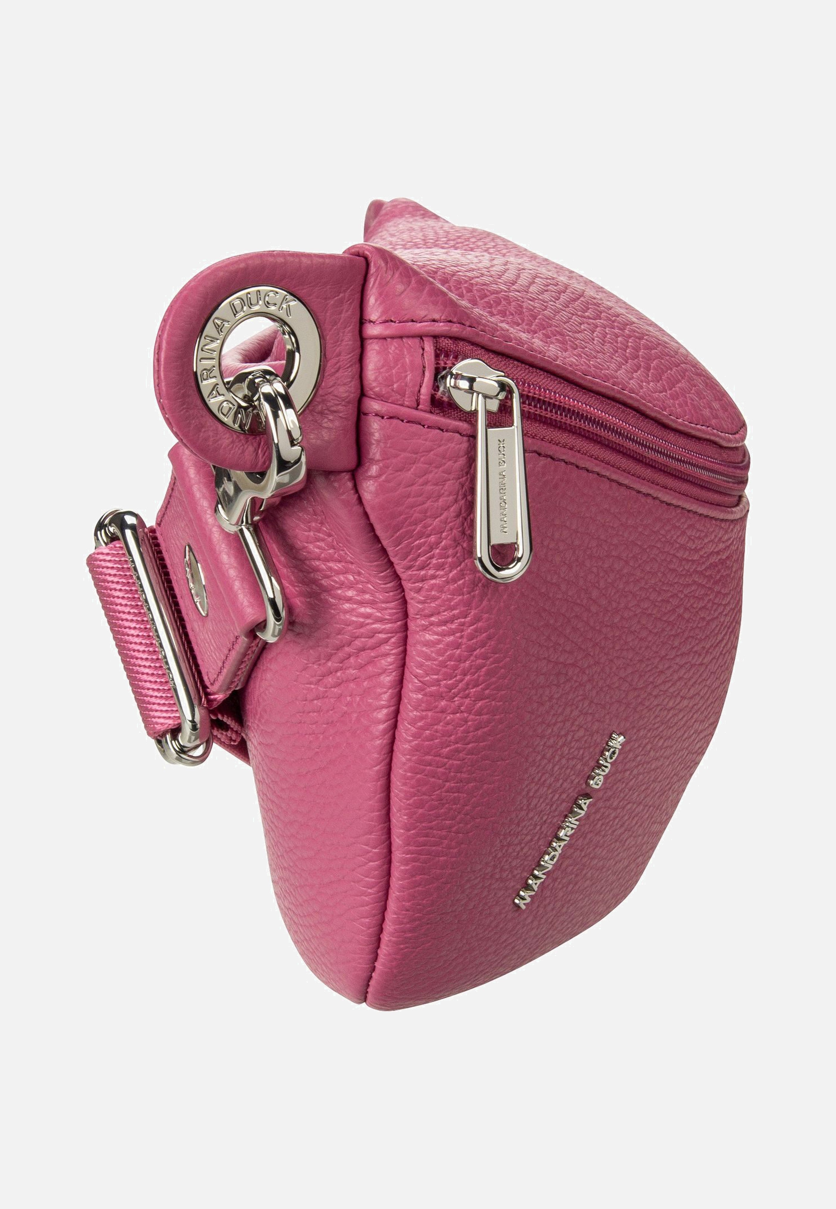 Mellow Leather Bum Bag FZT73 Red Violet - Bauchtasche