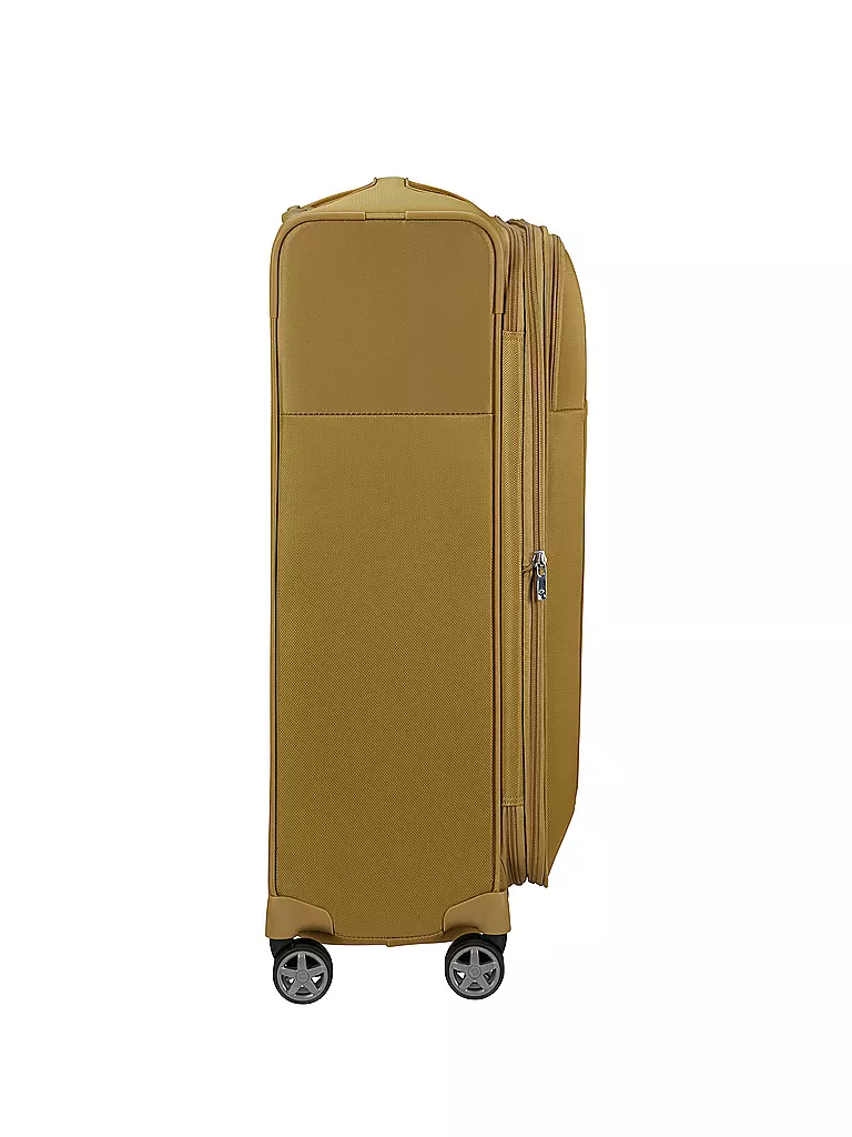 SAMSONITE Trolley  D'LITE SPINNER 71cm erweiterbar mustard yellow senf