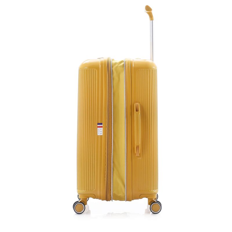 Valise rigide 9925 Extensible 66 cm Moutarde