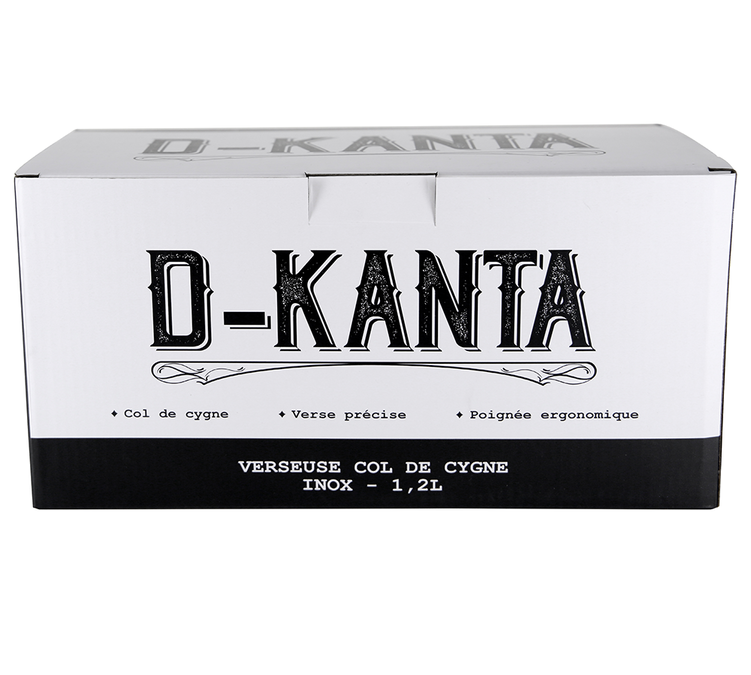 Verseuse col de cygne inox 1,2 L - D-Kanta