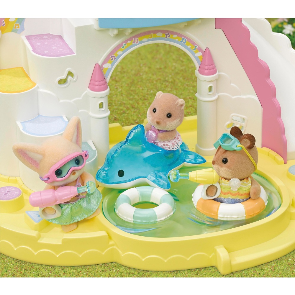 Sylvanian Families Kindergartenfreunde Pool-Spaß-Trio-Pack