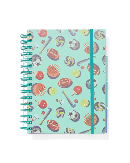 cahier à spirale 4-en-1 A5