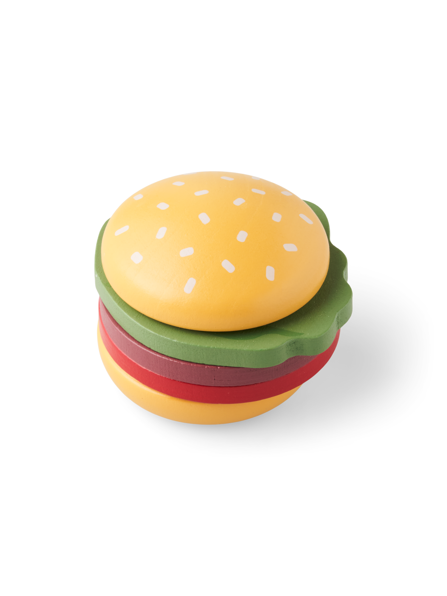 Legetøjsburger i træ | Poppeltræ. 5 dele. | Multi