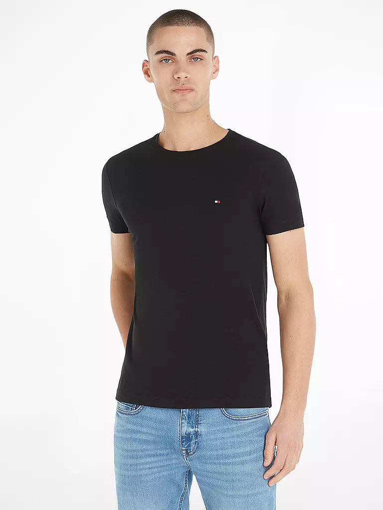 TOMMY HILFIGER T-Shirt schwarz
