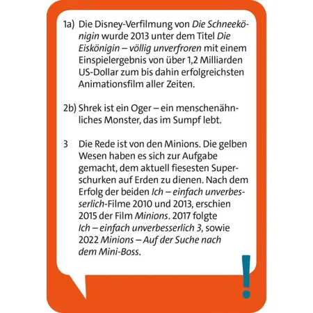 moses. Pocket Quiz Modernes Allgemeinwissen