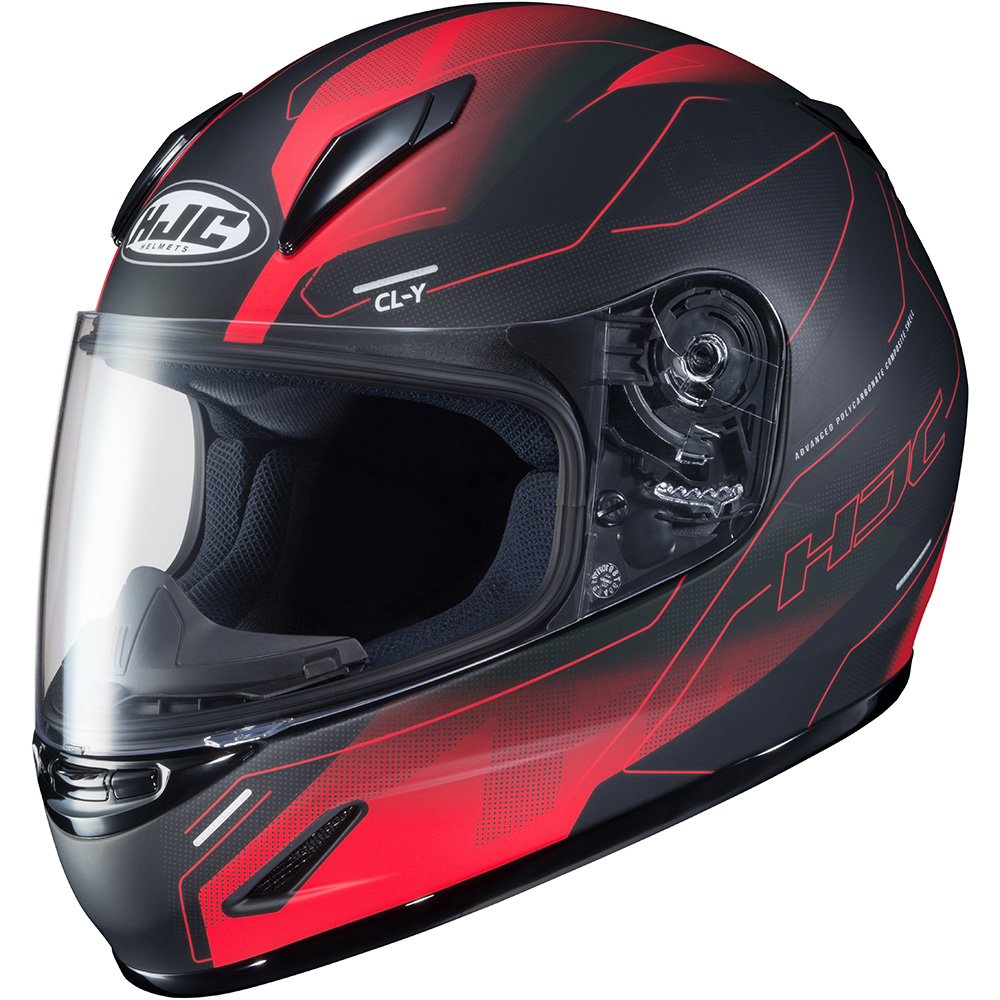 HJC - Casque Enfant CL-Y Taze MC1SF / Rouge / Noir