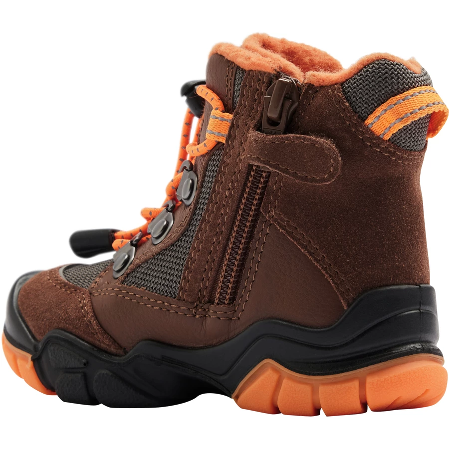 Elefanten Stiefel Power Pom braunorange