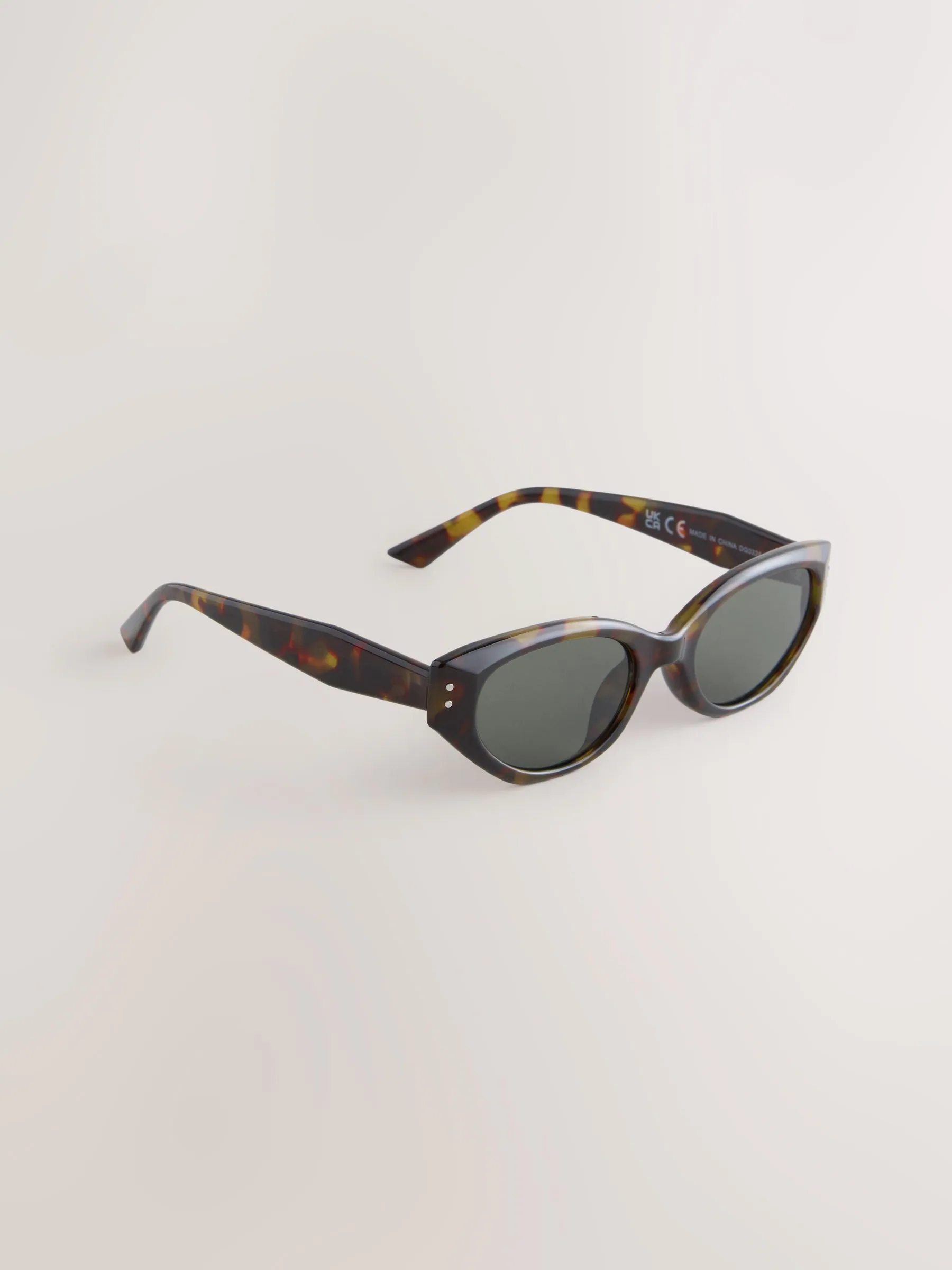 Tortoise bruin - Slim Sunglasses