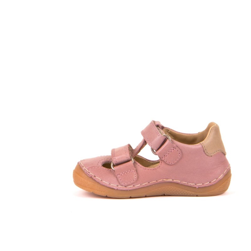 Froddo Froddo Amplio Paix sandales deux scratchs rose-nude