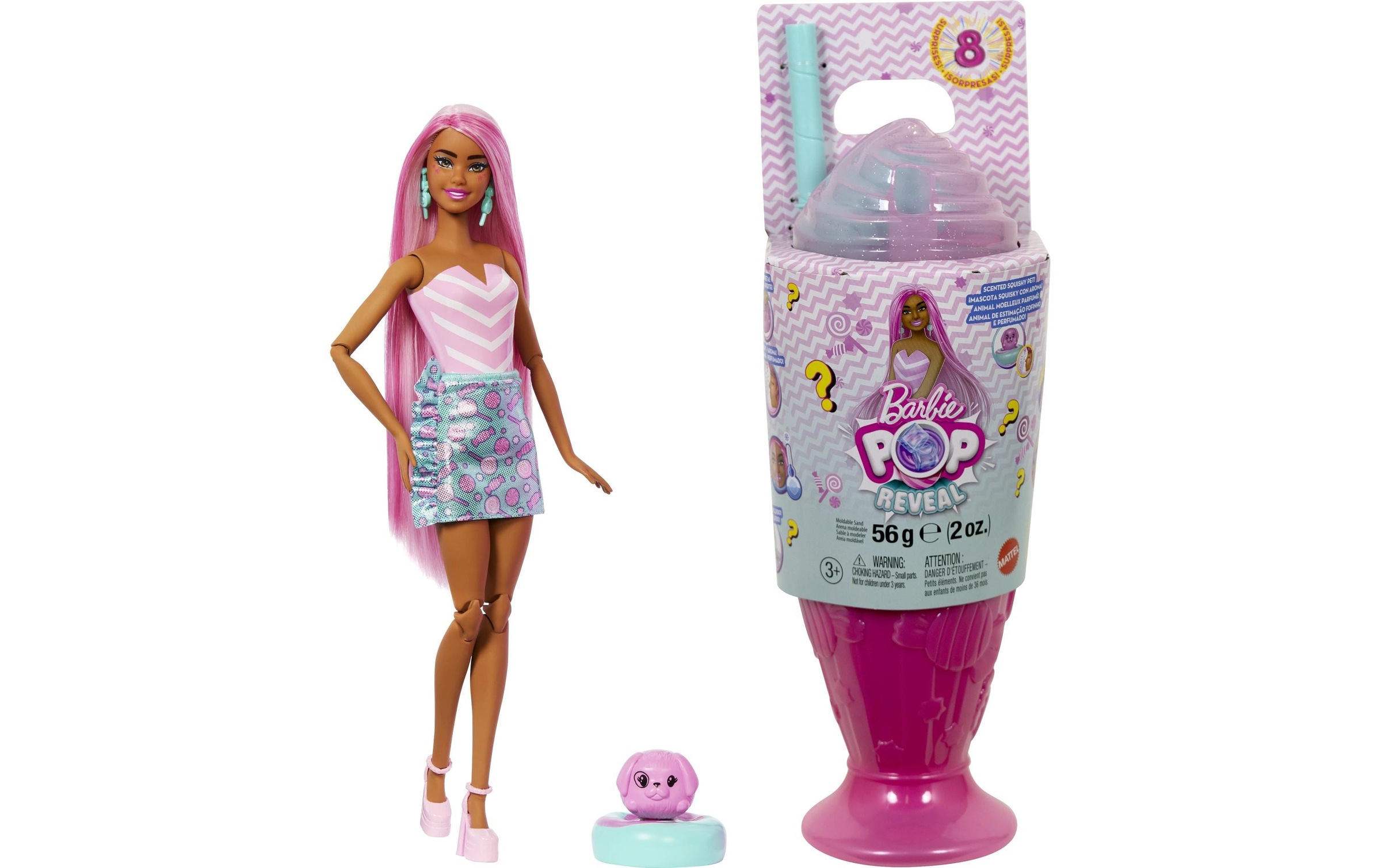 Barbie Anziehpuppe »Pop! Reveal Barbie Series Pink assortiert«