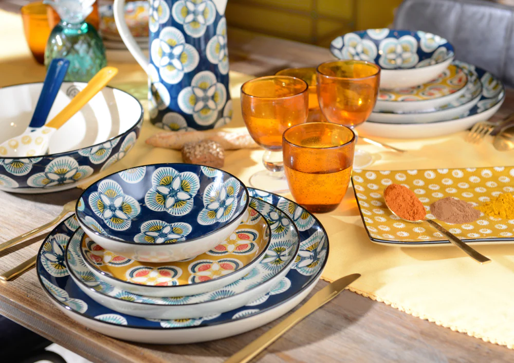 Assiette creuse imany 19 cm (lot de 6) Amadeus