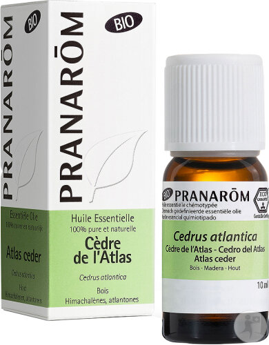 Pranarôm Cèdre De L'Atlas Huile Essentielle Bio 10ml