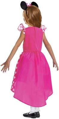 Disney Minni Mus Prinsessekostyme Minnie Klassisk, Rosa
