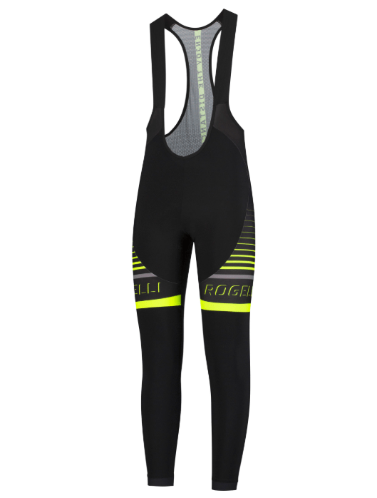 Rogelli Hero Bibtights - Sort / Neon