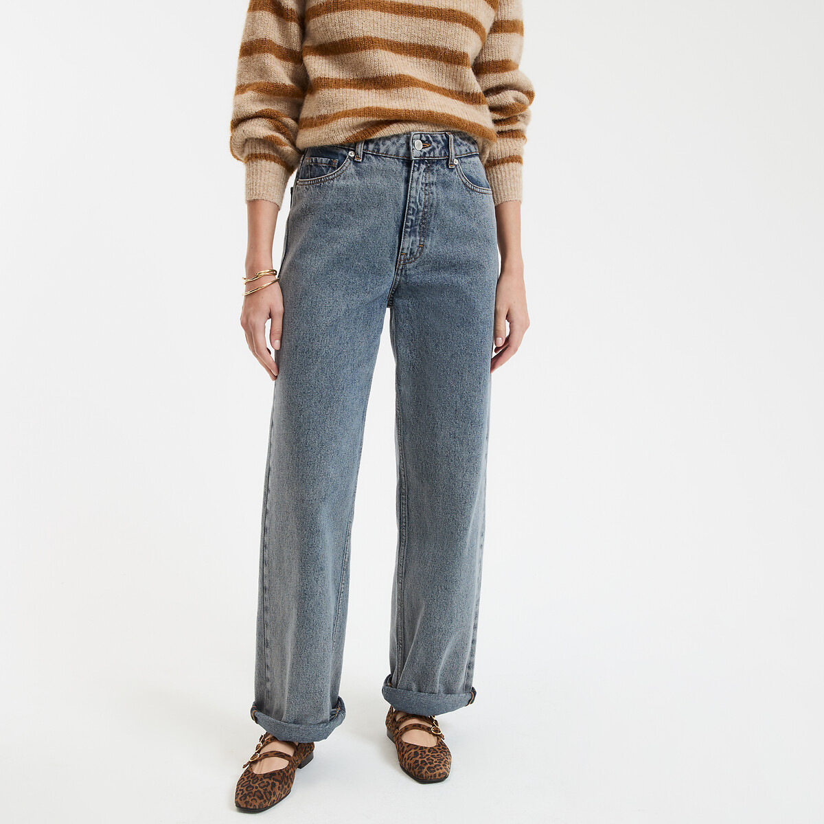 COLEÇÕES LA REDOUTE<br>Jeans Wijde Signature, Marceau