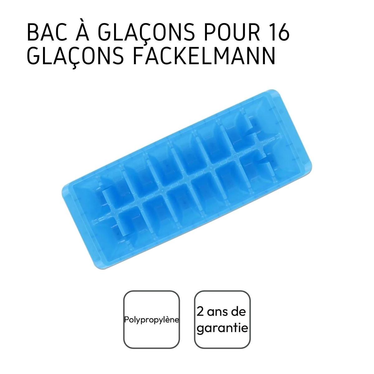 Bac à glaçons bleu capacité 16 glaçons Bar Concept