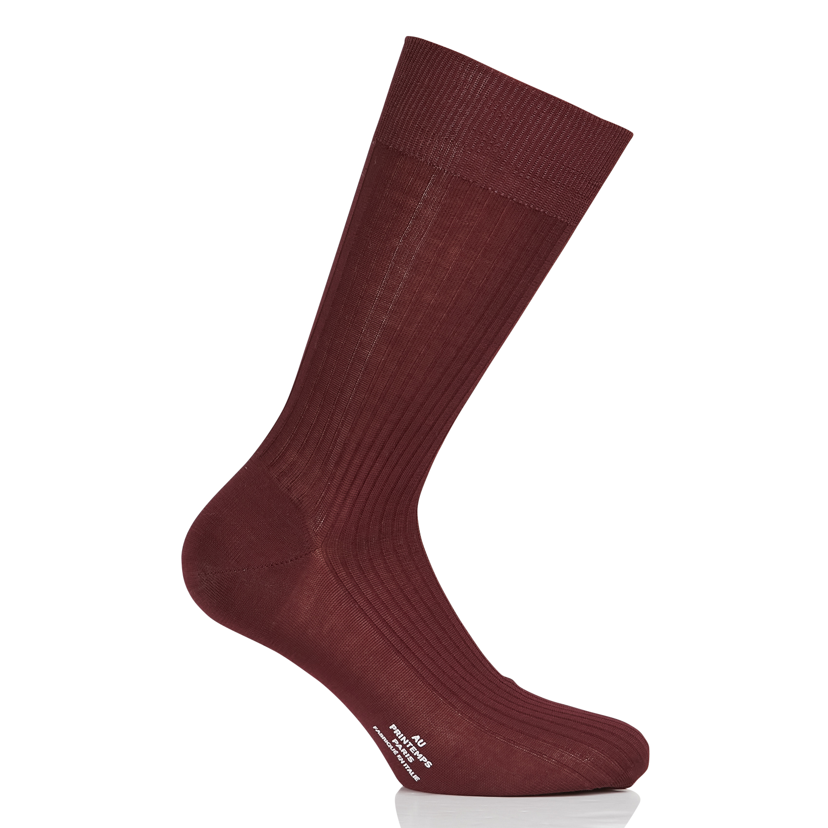 Chaussettes en coton | Rouge