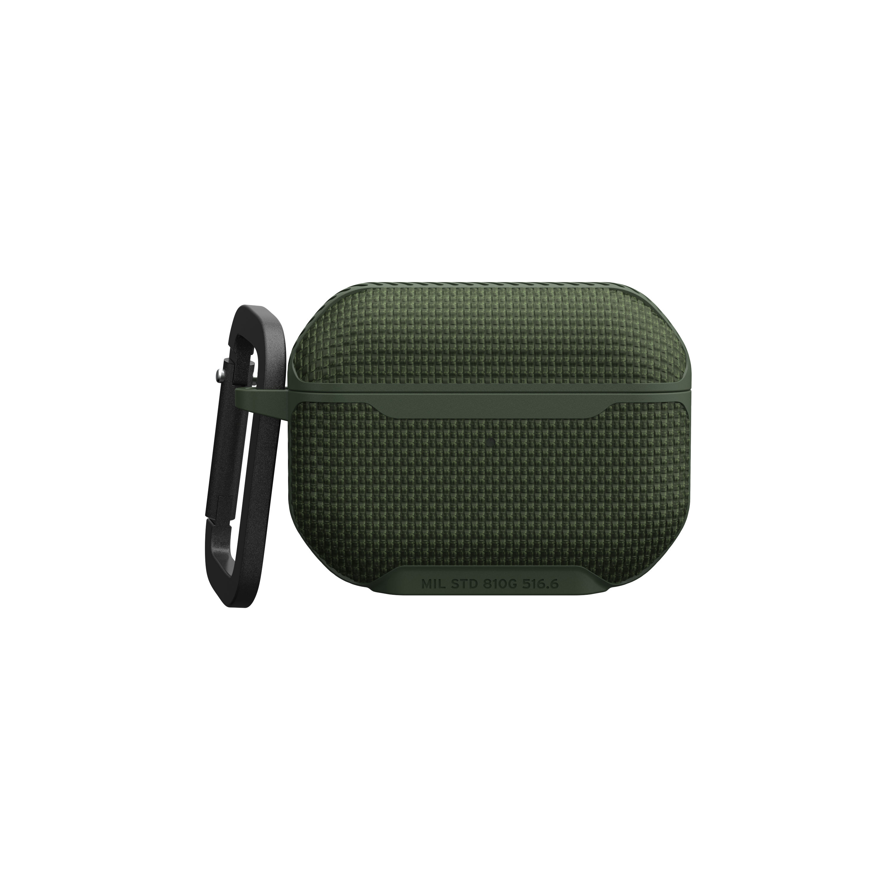 AirPods Pro 2 / AirPods Pro Nylon Schutzhülle mit Karabinerhaken Metropolis (104125117272) - Olive Drab